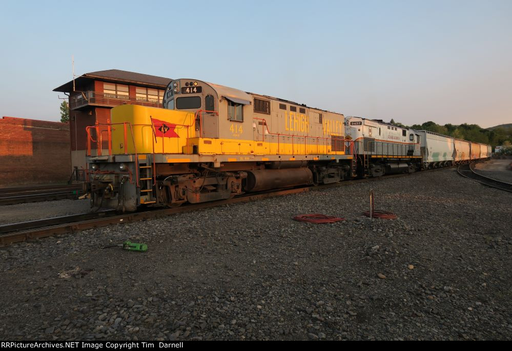 DL 414, 2457 at dawn.